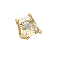 Anello Chantecler Donna Logo in Oro giallo 40256 - 40256